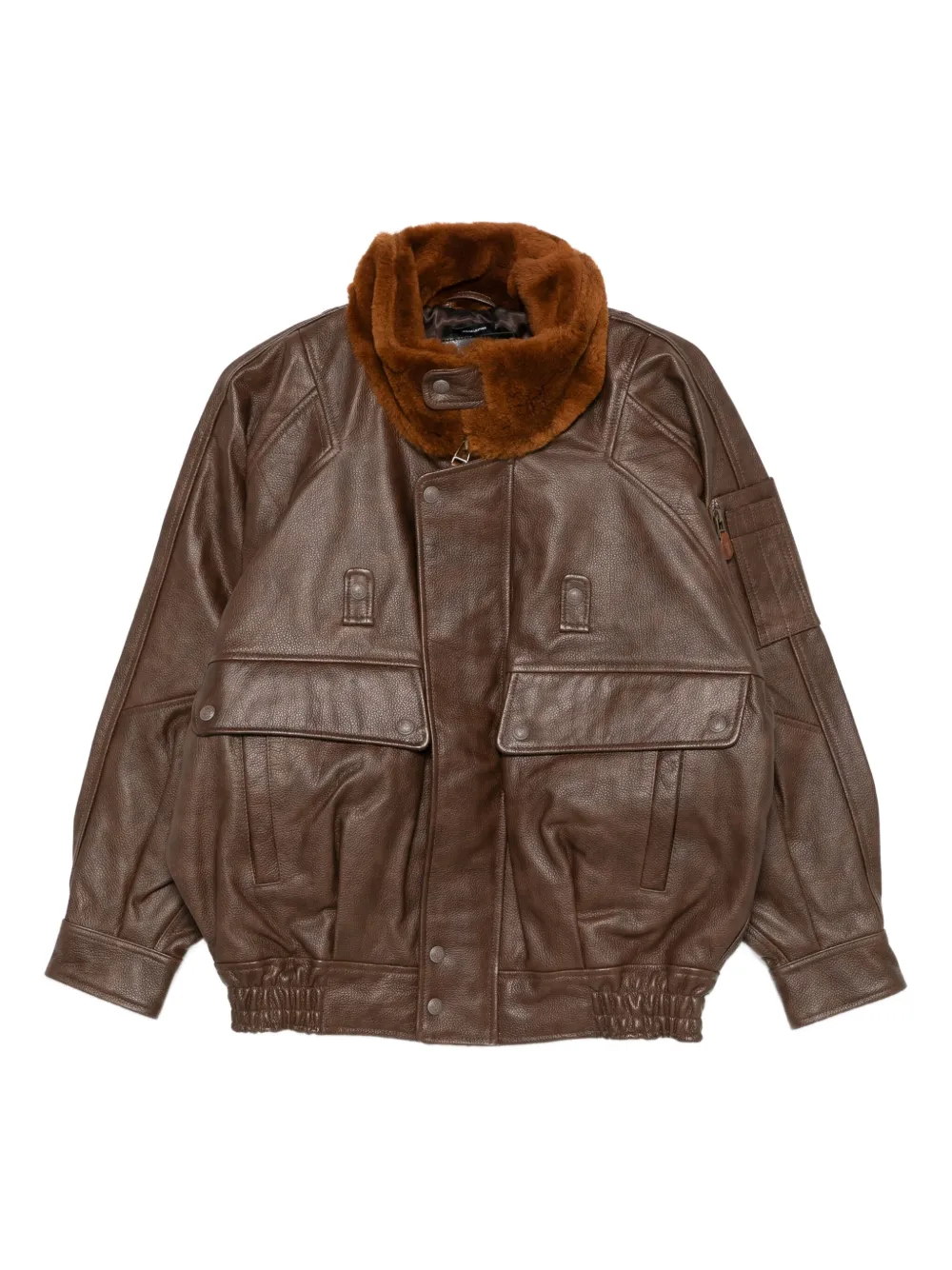 

Куртка с карманами R12, коричневый