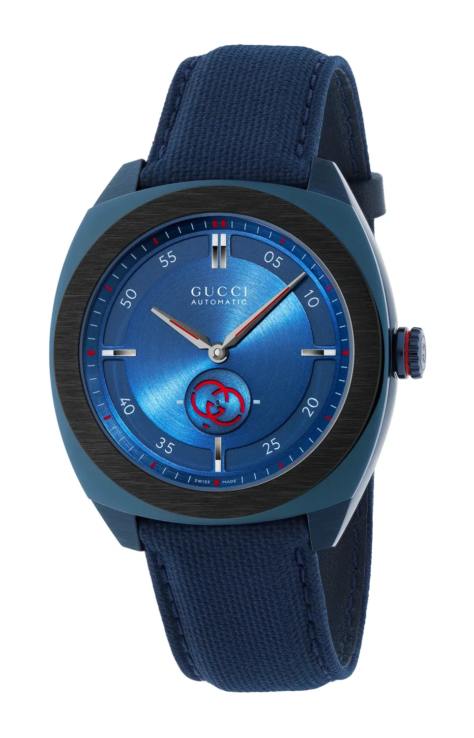 GUCCI INTERLOCKING 41 ММ - YA142331, серебряный