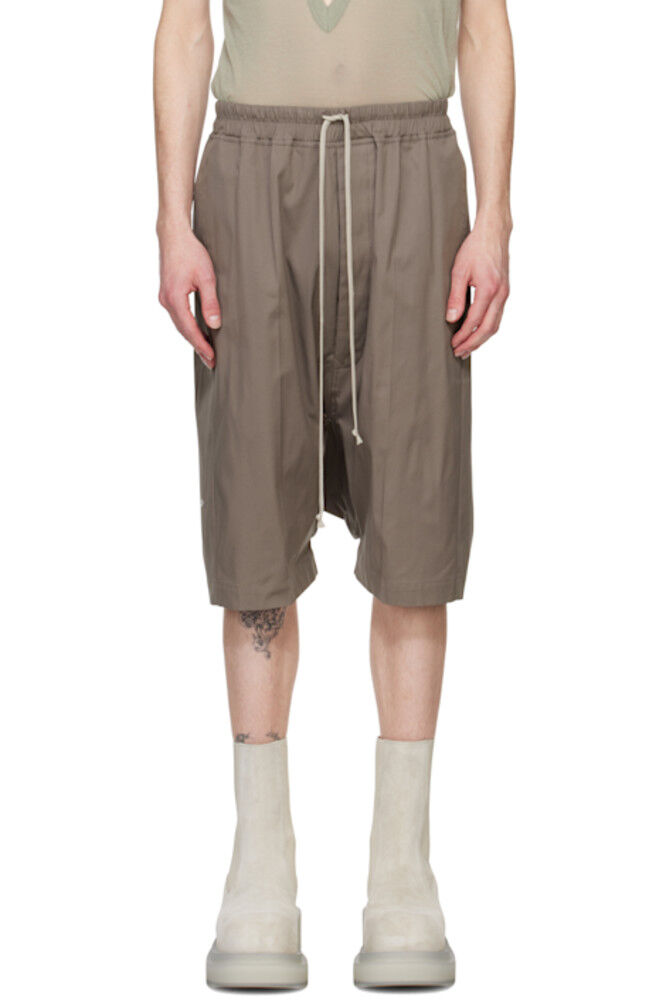 

Серые шорты Hollywood Rick S Pods Rick Owens