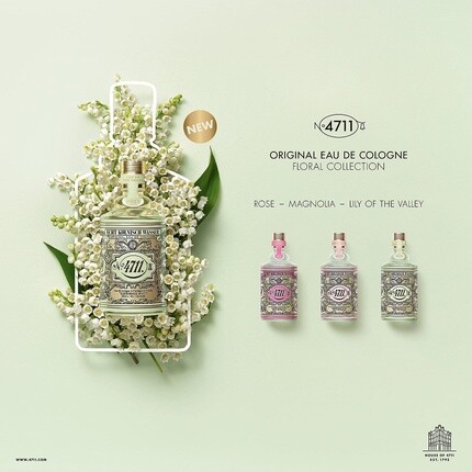 4711 Floral Collection Lily Of The Valley Eau De Cologne 100ml Natural Spray — фото 2