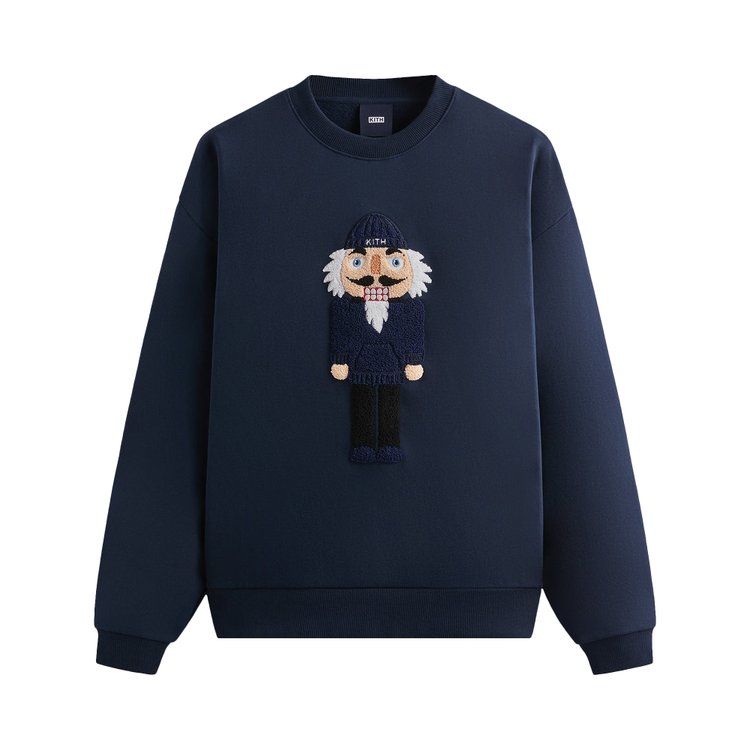 

Толстовка Kith Nutcracker Nelson Crewneck, синий