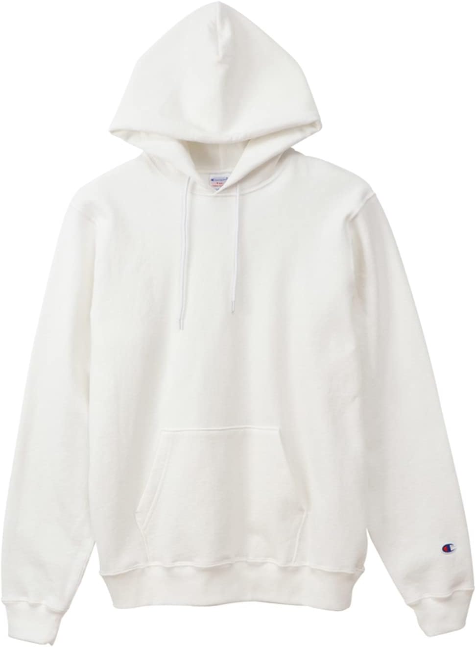 

Мужская толстовка Champion с длинными рукавами и капюшоном, 9 унций, на флисовой подкладке, произведено в США, C5-P101 , белый