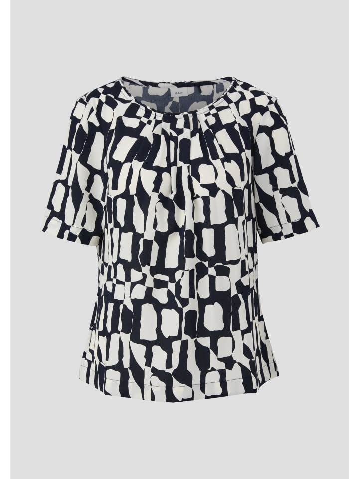 

Блузка 59A1_navy s.Oliver