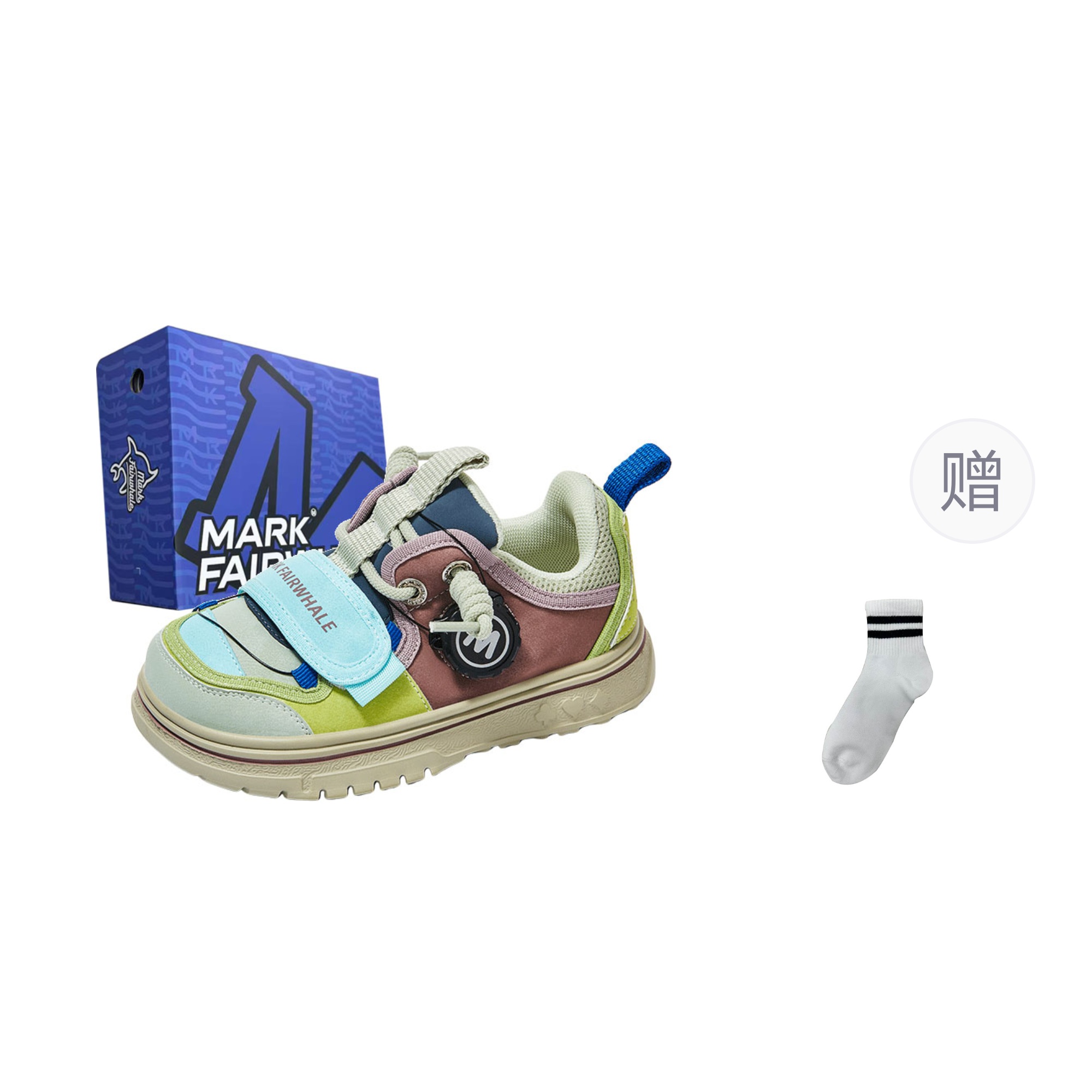 

Детские скейтерские кроссовки Kids FAIRWHALE, 653396556092 Xiangfei Color Box