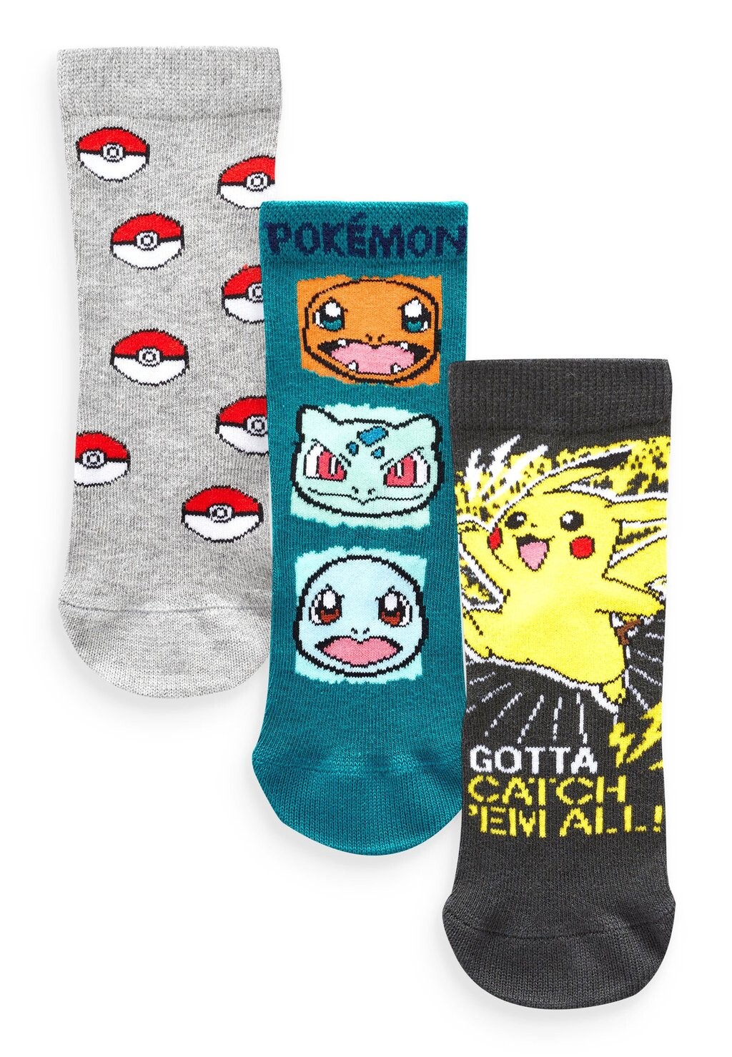 

Носки LICENSE 3 PACK Next, цвет pokémon multi