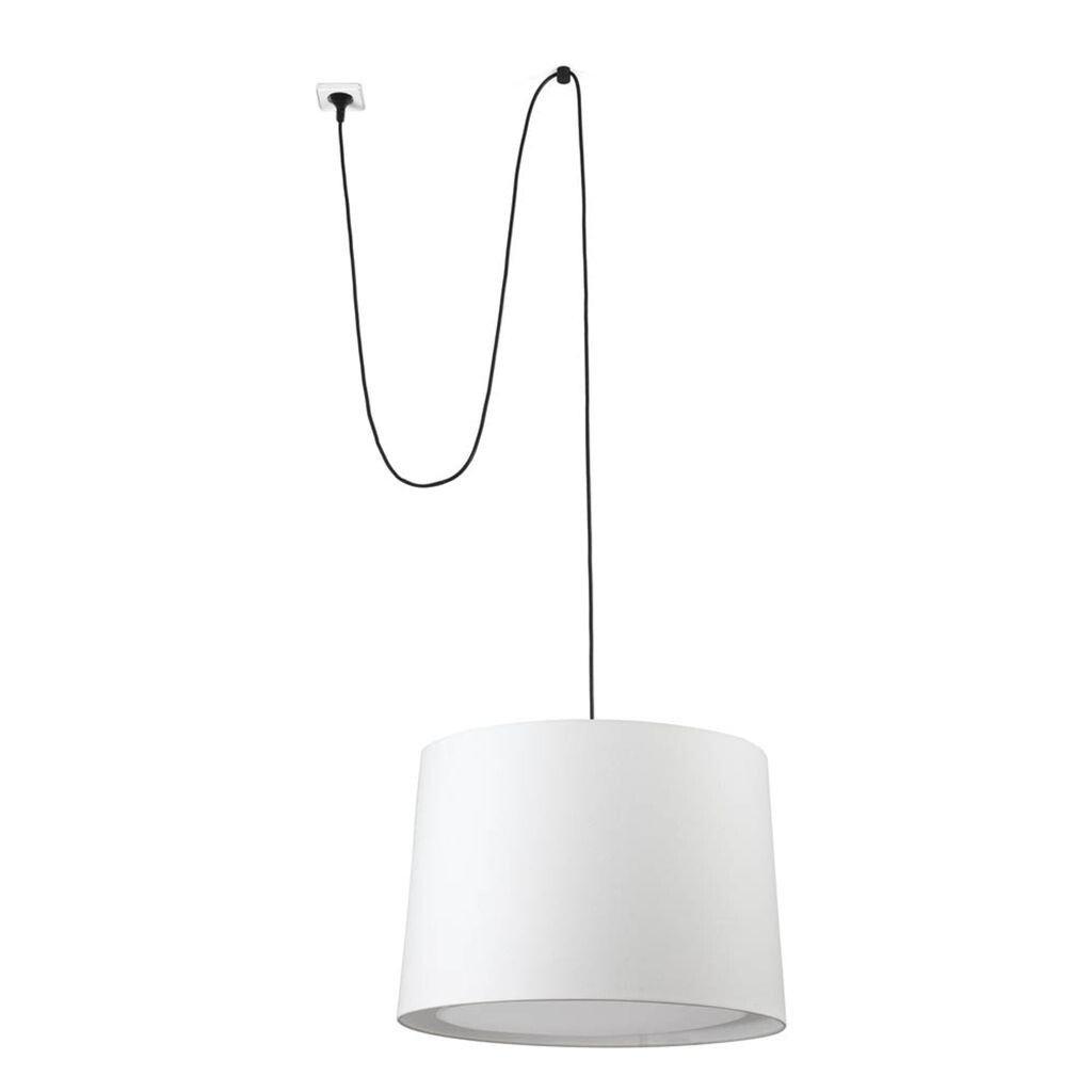 

Подвесной светильник Faro Conga со вилкой E27 Ø500*350*Ø450 Whi