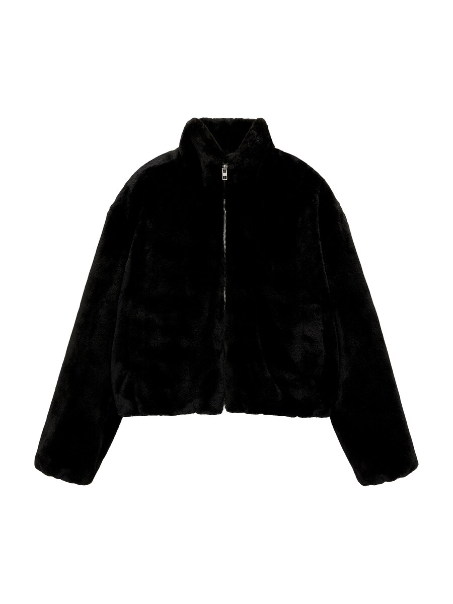 

Куртка межсезонная Pull&Bear, черный