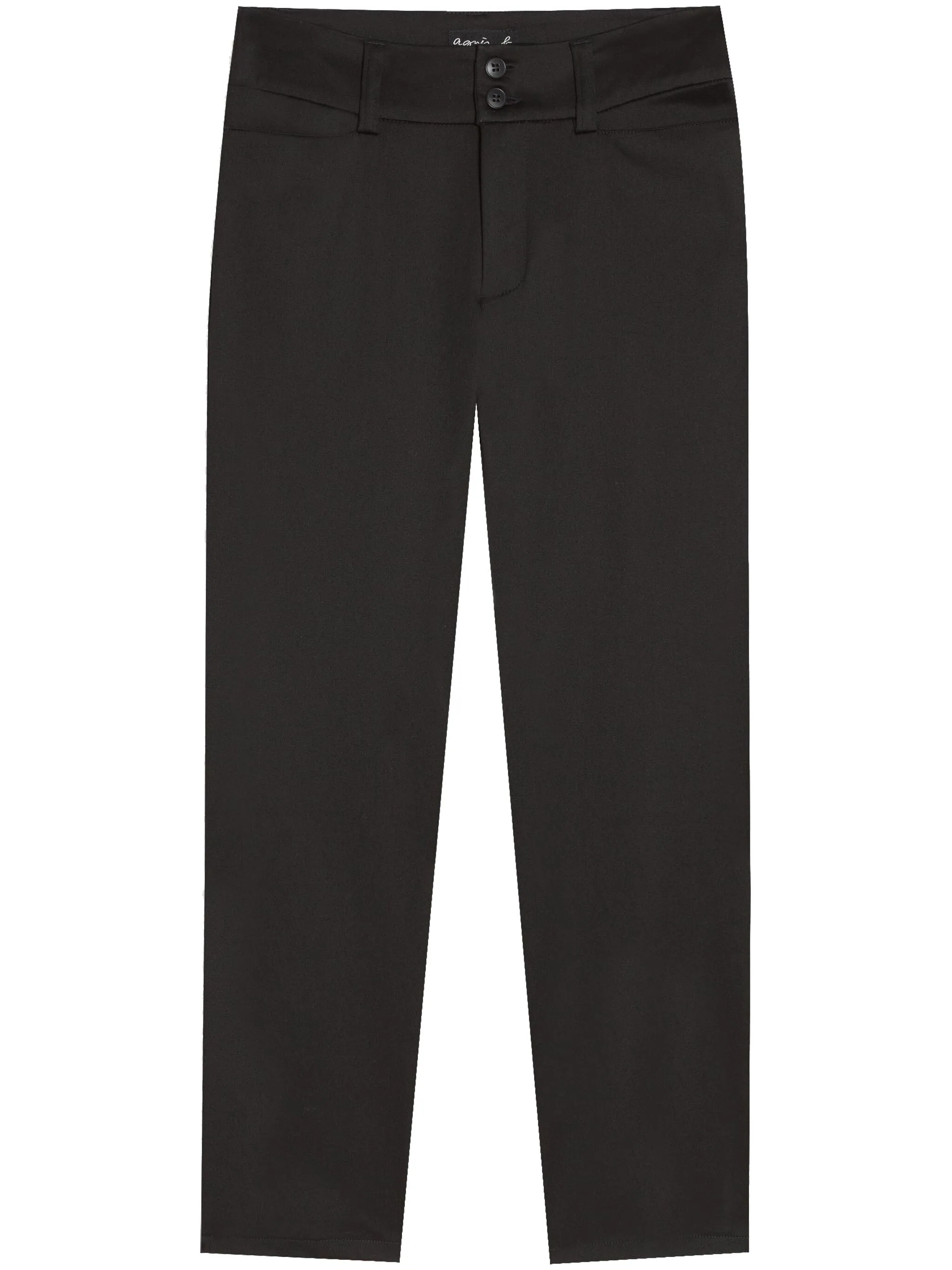 

Атласные брюки капри Neo Agnès B., черный