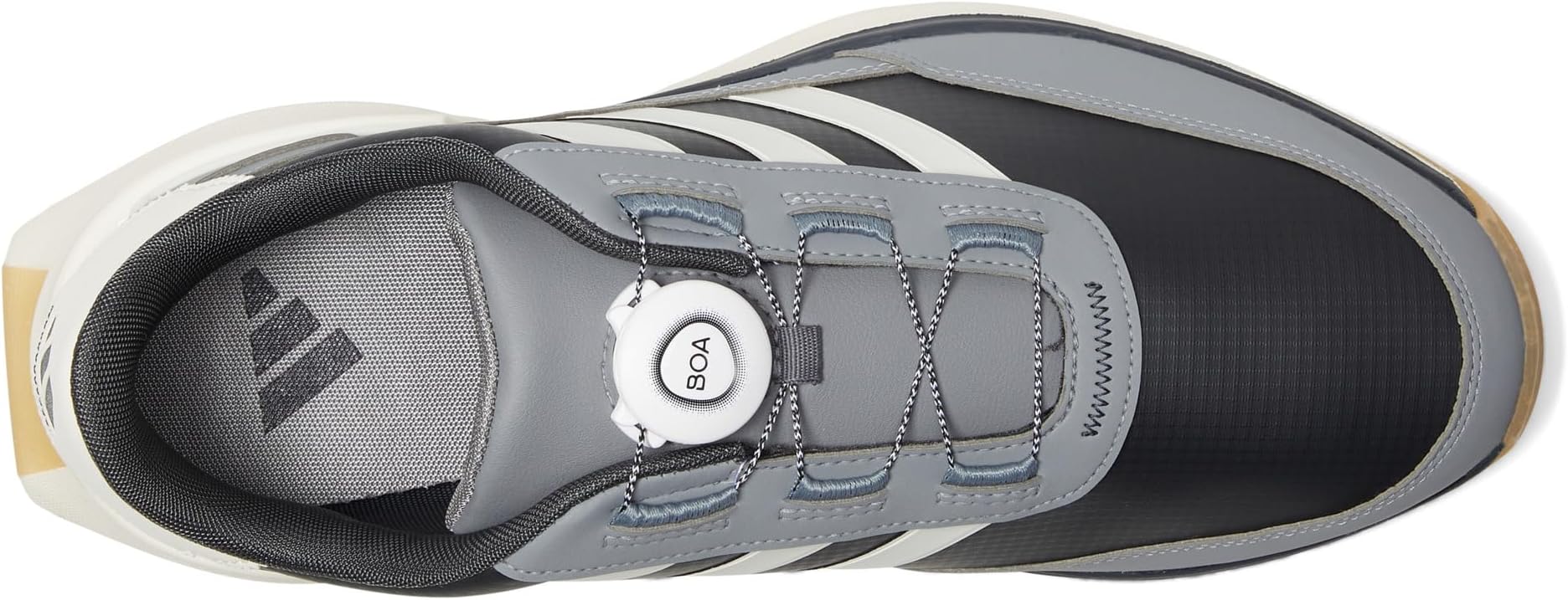 Кроссовки adidas Golf S2G 24 BOA Spikeless Golf Shoes, цвет Carbon/Chalk White/Grey Three — фото 2