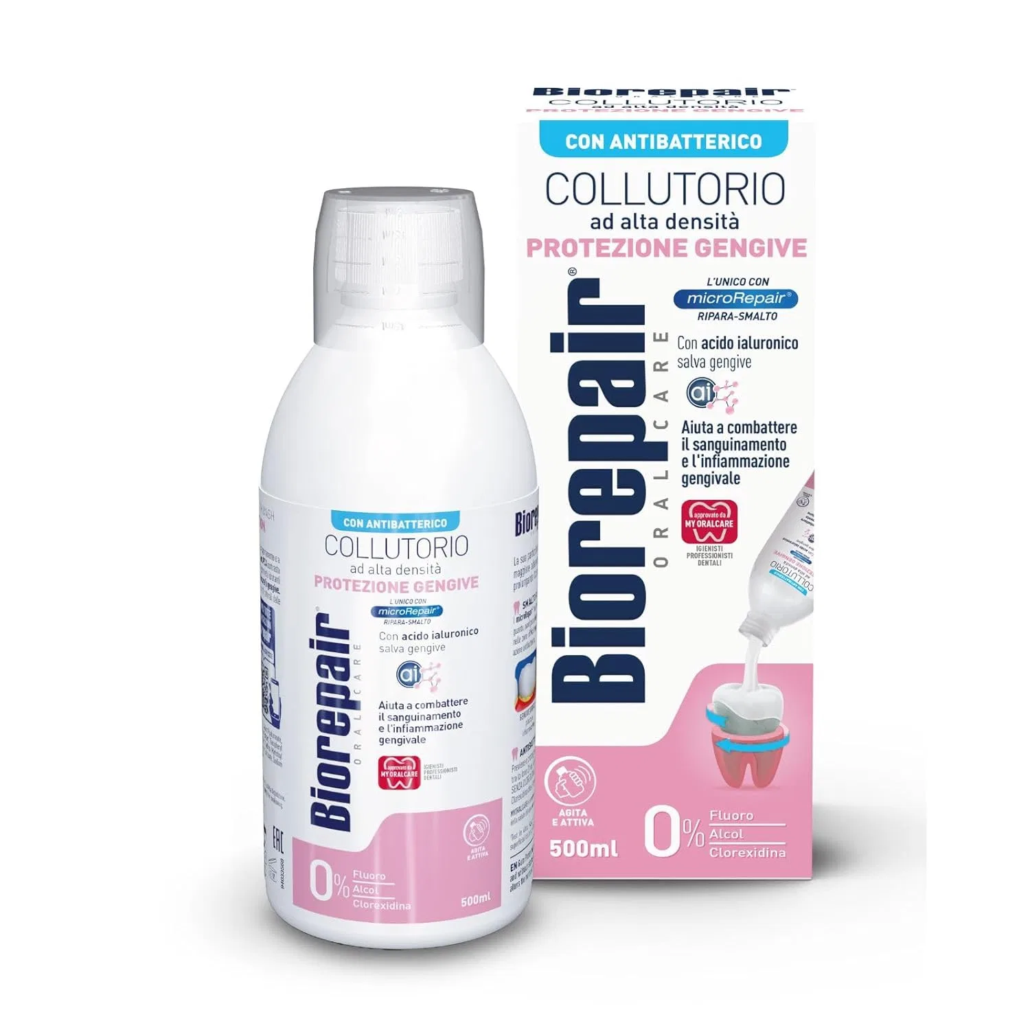 Ополаскиватель для рта Biorepair High Density для кровоточащих десен Biorepair — фото 2