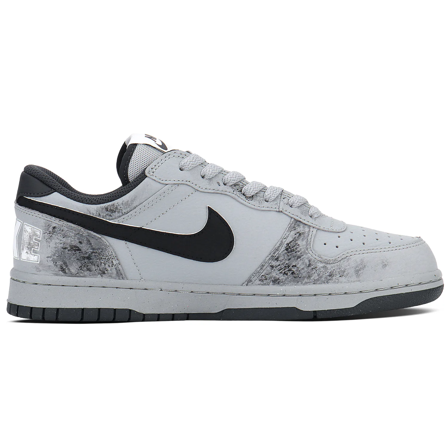 Nike Кроссовки Big Low top Skateboard Shoes мужские Black Gray — фото 4