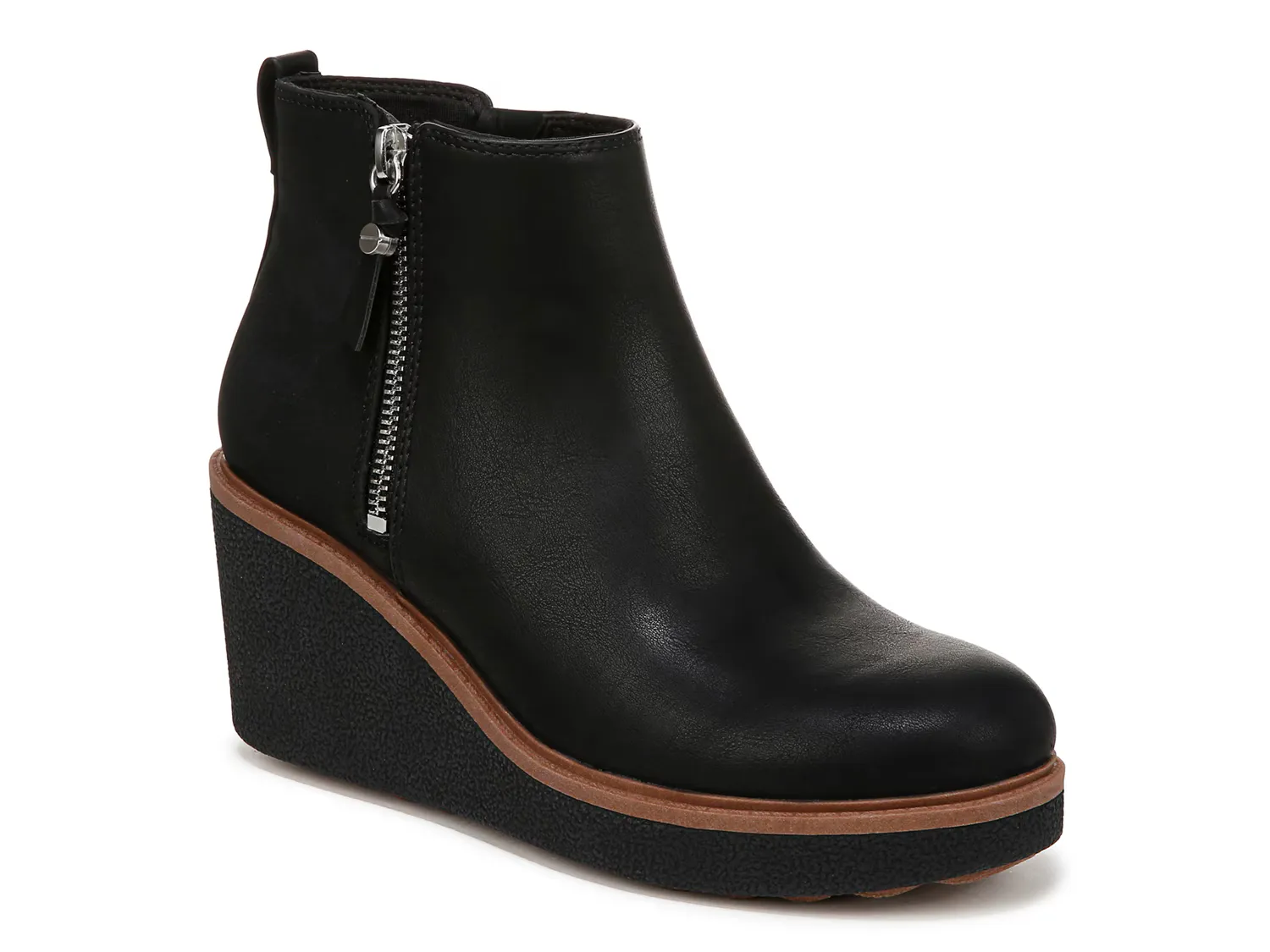 

Ботильоны Amber Wedge Bootie Dr. Scholl'S, черный