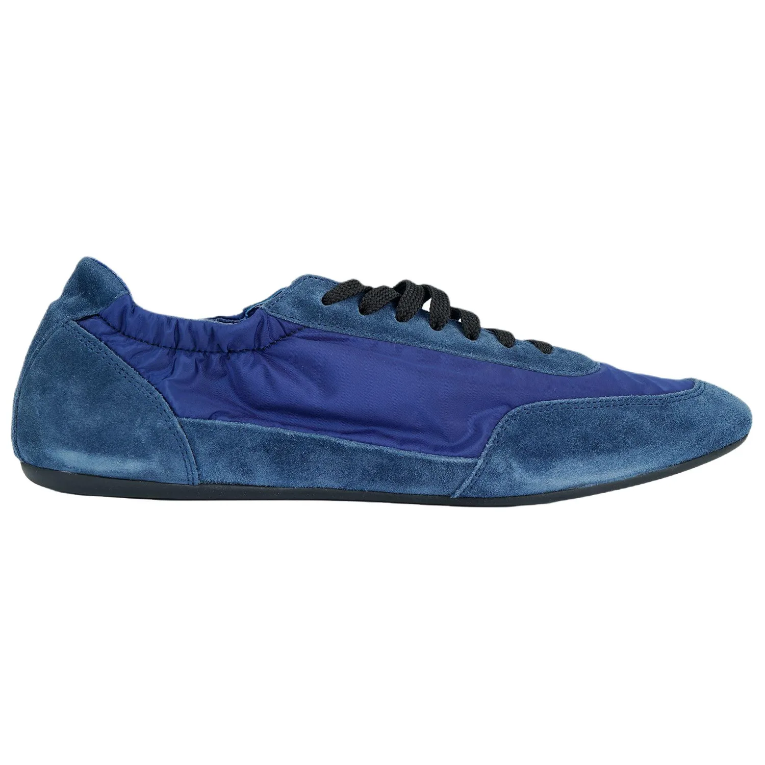 PRADA Re Nylon Collapse Casual Shoes мужские темно-синие — фото 3