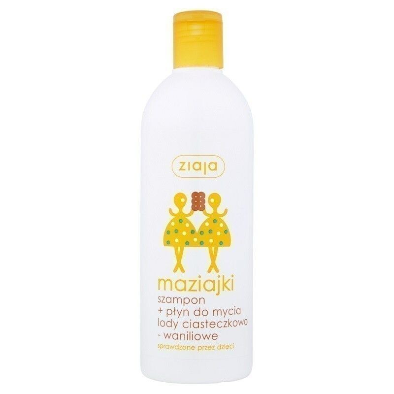 

Maziajki Lody Ciasteczkowo- Waniliowe жемчужная ванна для детей, 400 ml