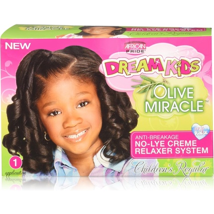 

Dream Kids Olive Miracle No-Lye Relaxer Regular African Pride