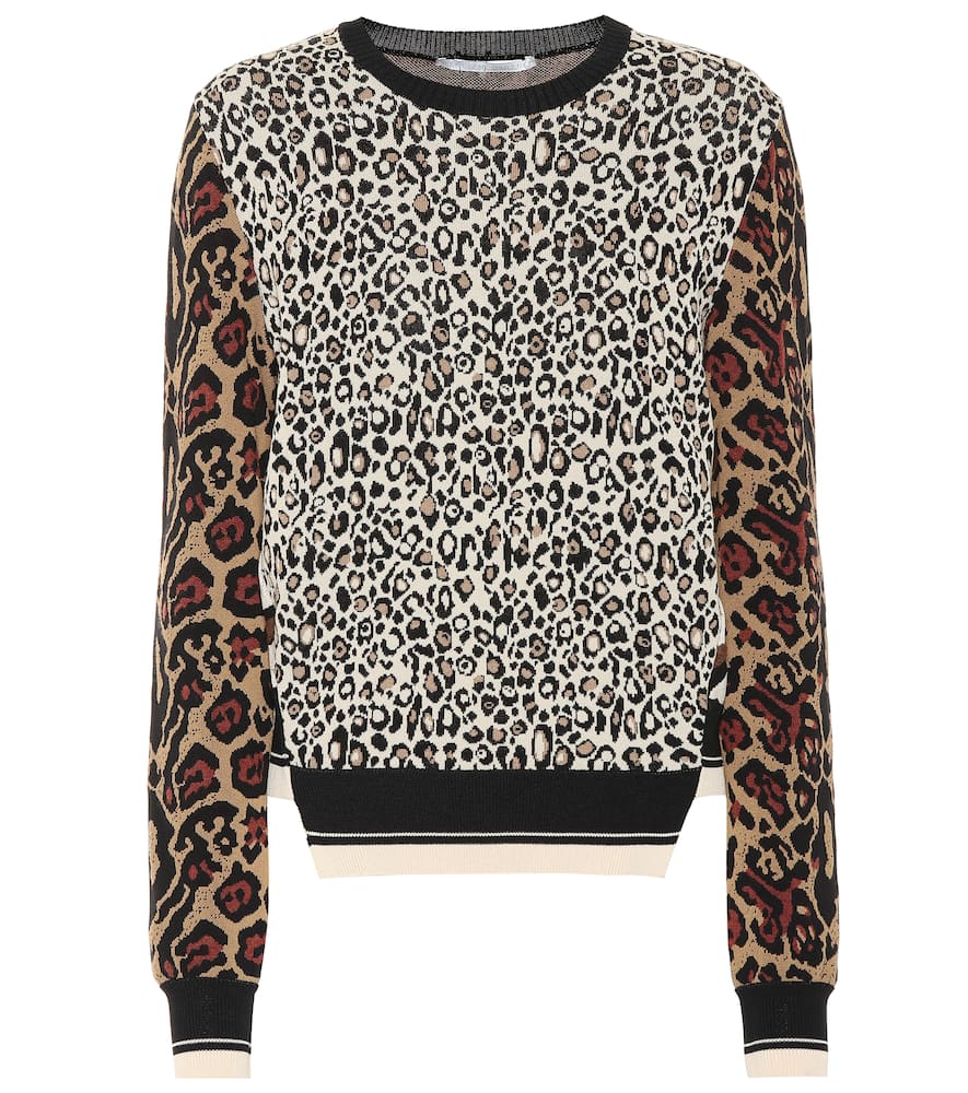 

Свитер с жаккардом animal Stella McCartney