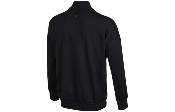 Куртка Men's adidas Martial Arts Series Stand Collar Sports Jacket Black, черный — фото 2