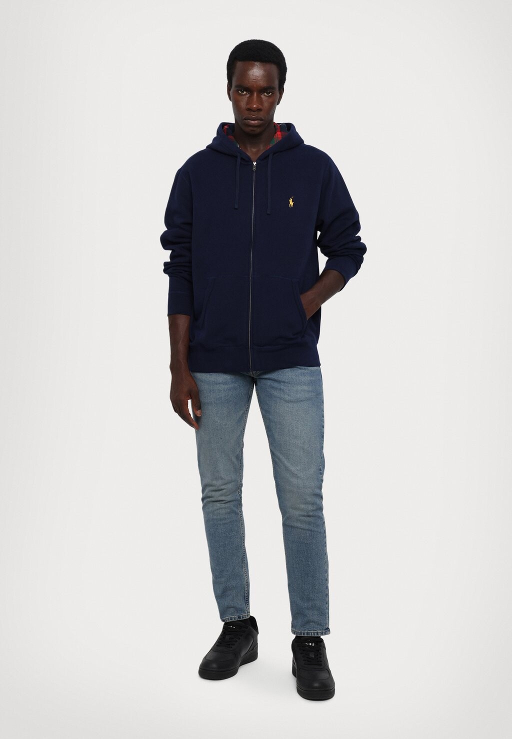 

Толстовка на молнии LONG SLEEVE Polo Ralph Lauren, темно-синий
