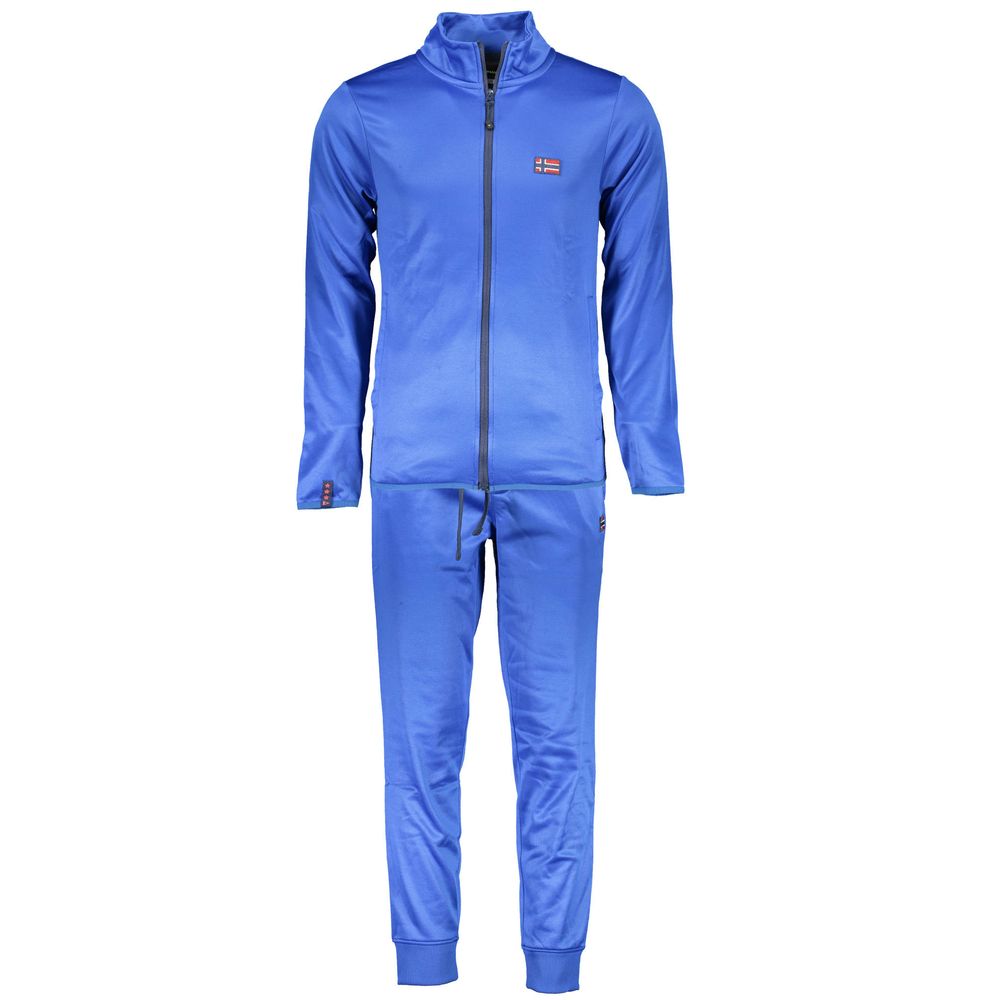 

Синий мужской свитер из полиэстера Geographical Norway