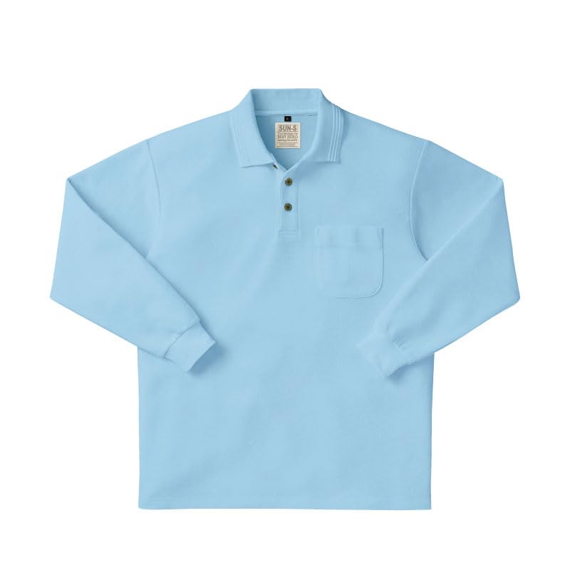 

Футболка-поло с коротким рукавом Sun-S SA10070 Sax SS Kanoko