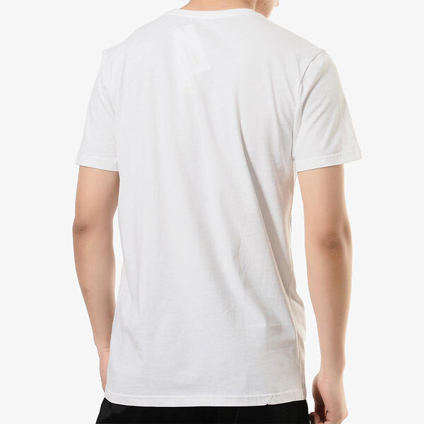 Футболка neo m fav tshirt printing casual sports short sleeve white Adidas, белый — фото 4