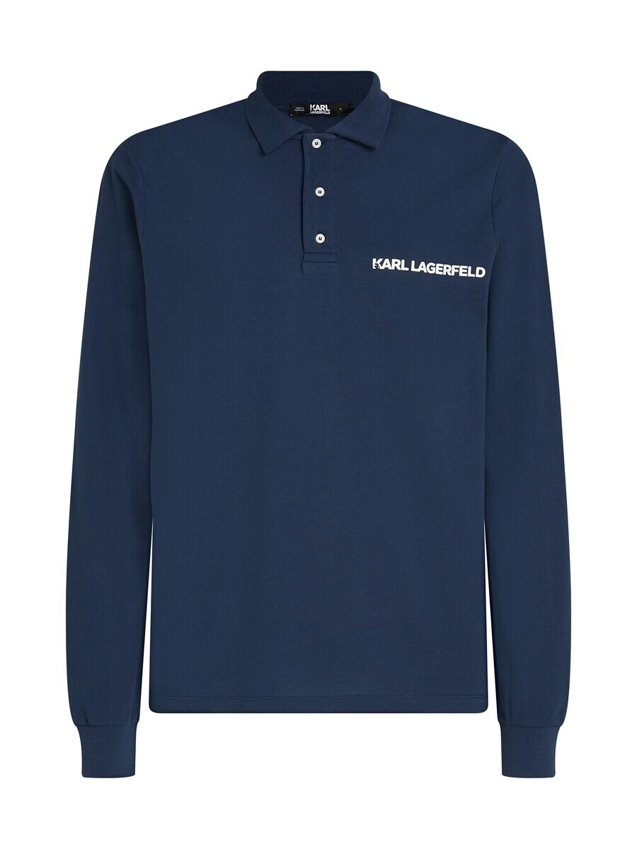 

Лонгслив Karl Lagerfeld Shirt, темно-синий
