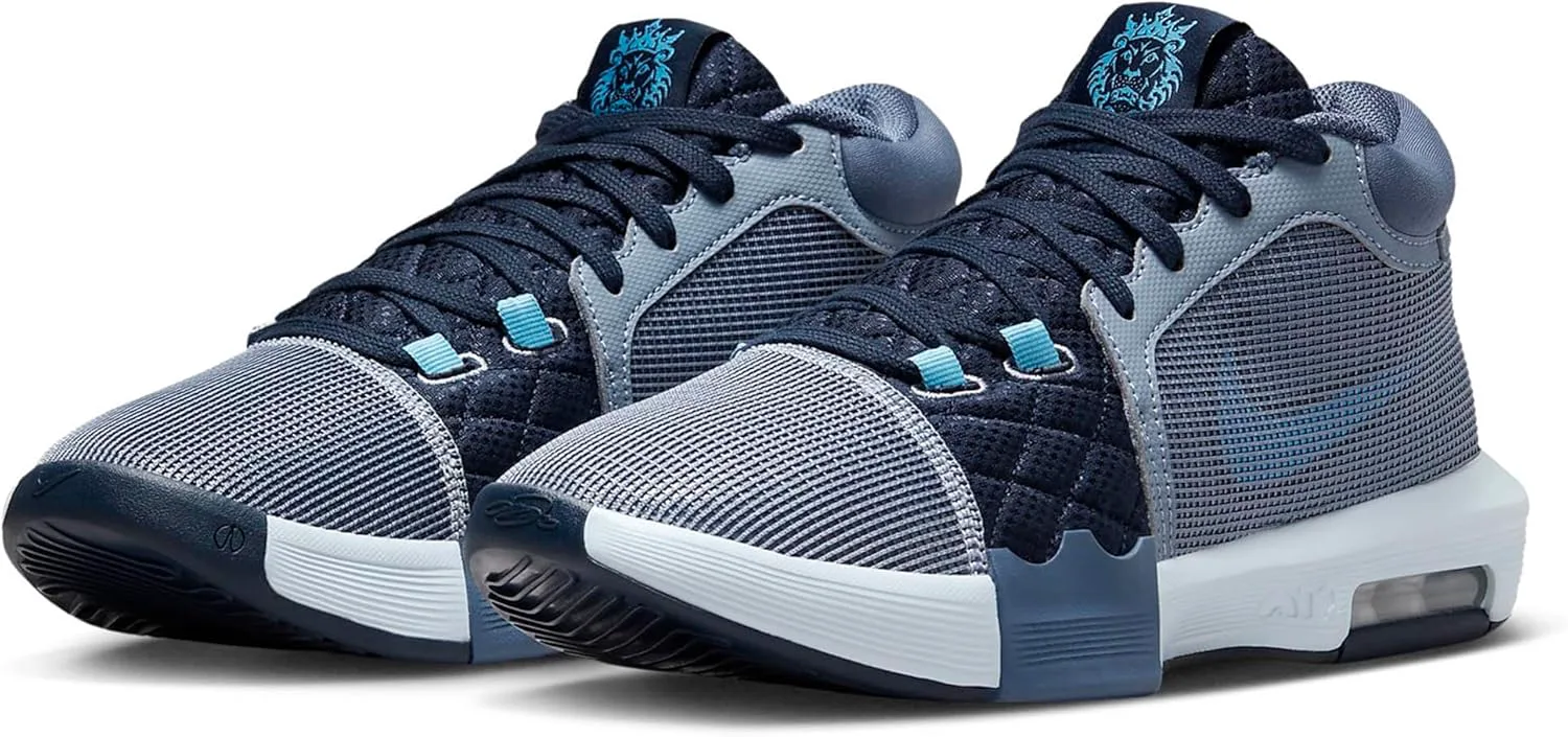 Мужские баскетбольные кроссовки Nike Lebron Witness VIII, белый — фото 2