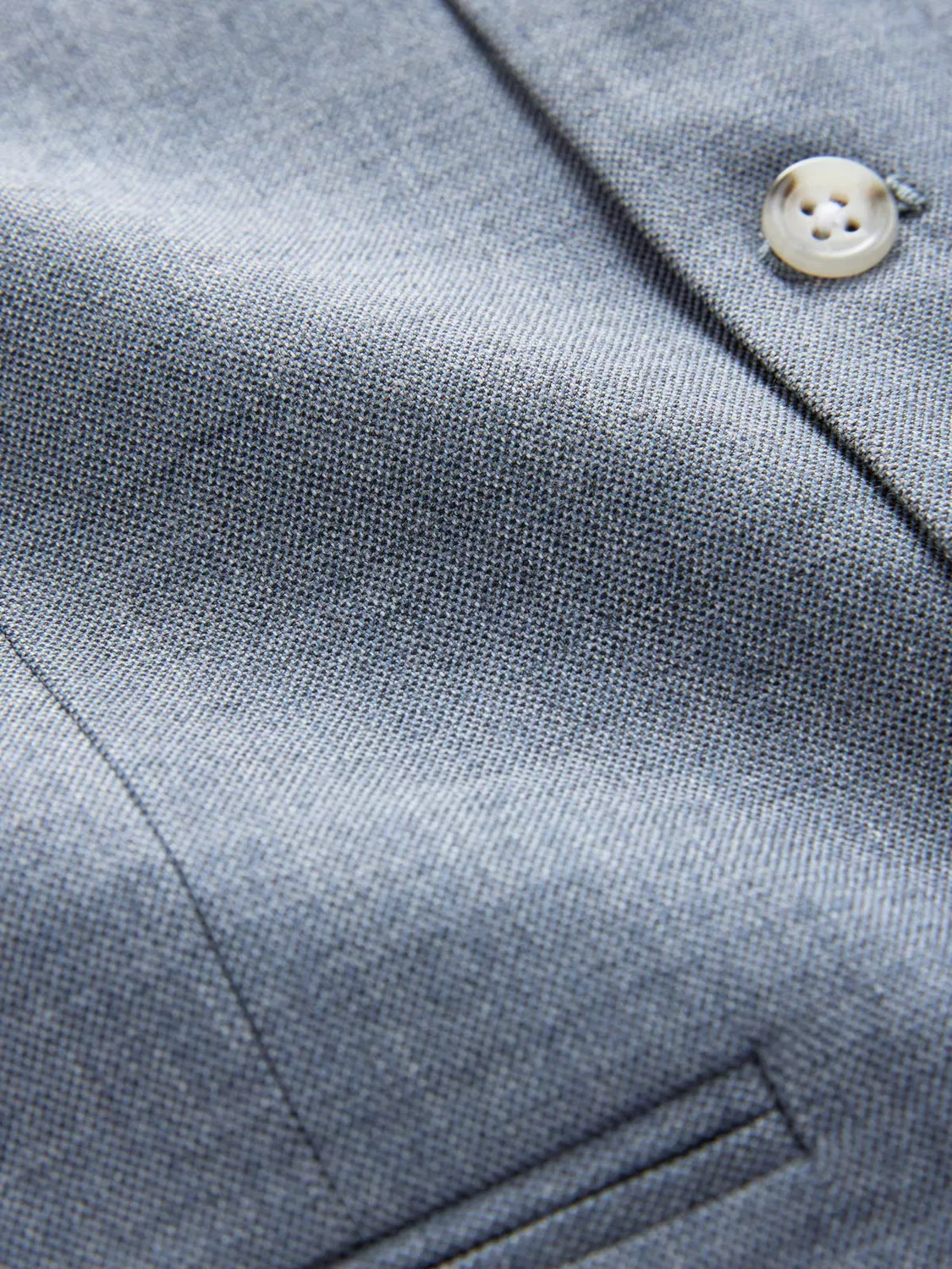 Жилет Next Suit Vest в пыльно-голубом цвете — фото 3