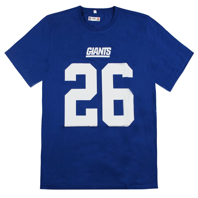 

Футболка Fanatic NFL New York Giants Saquon Barkley Fanatics, синий