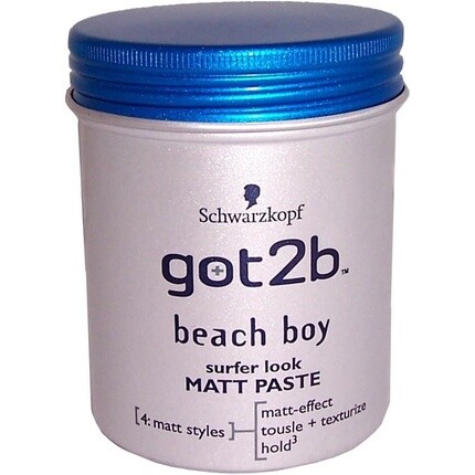 

Got2B Матовая паста Beach Boy Surfer Look 100 мл, Schwarzkopf