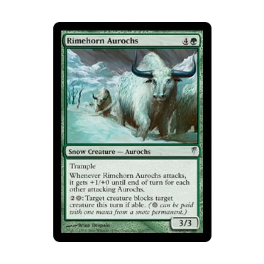

CCG Зубр Раймехорн (U), MTG - Coldsnap