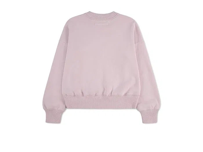 Свитшот Gingham Nyc abercrombie kids, Chalk Pink — фото 2