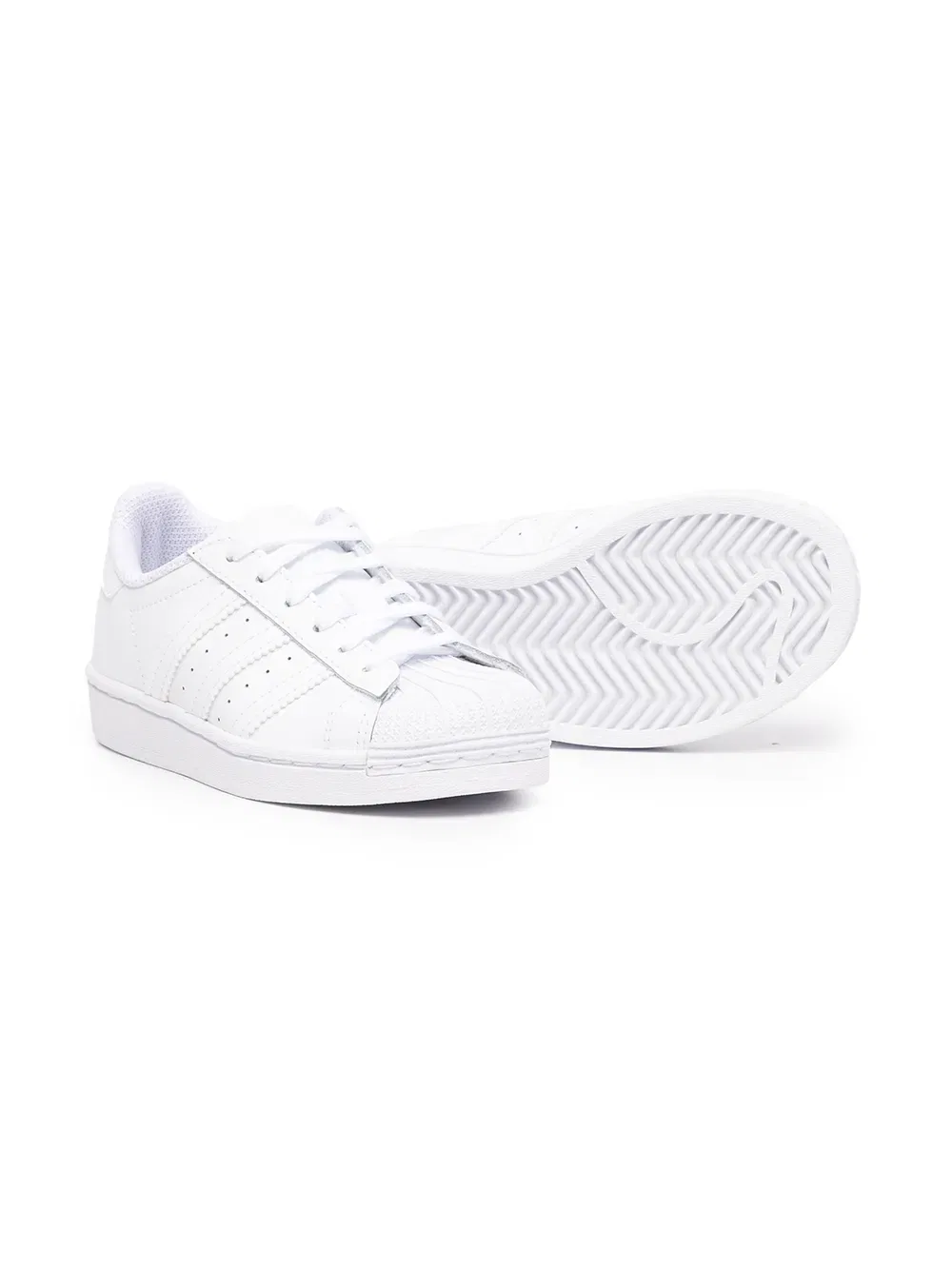 Низкие кроссовки Superstar Adidas Kids, белый — фото 2