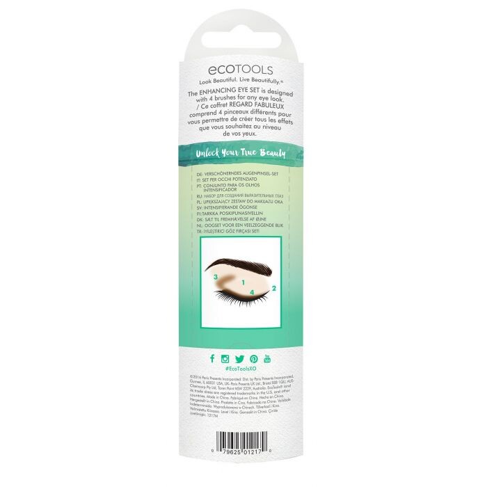 

Косметическая кисть Dúo Brochas para Ojos Ecotools, 2 unidades