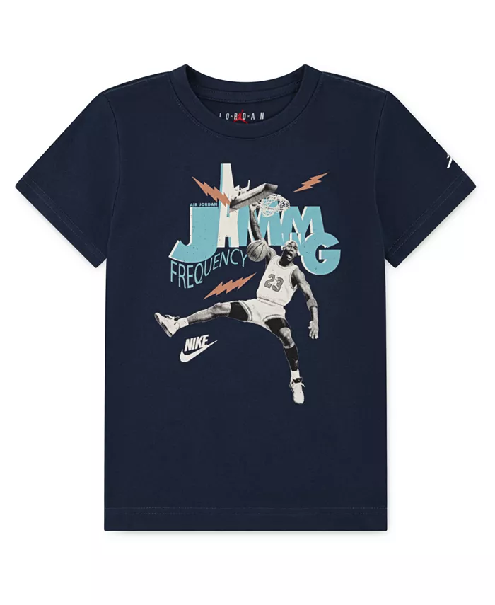 

Футболка для мальчиков MJ Jamming Jordan, синий