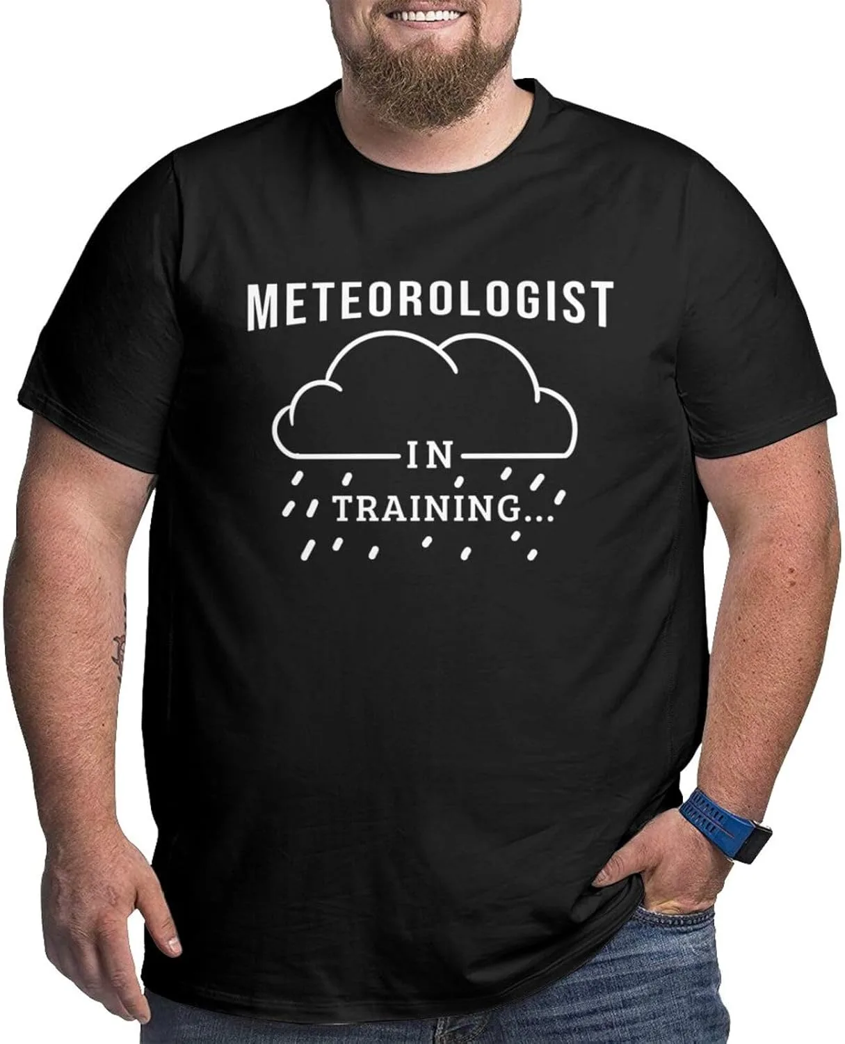 Футболка Meteorologist in Training мужская летняя с коротким рукавом