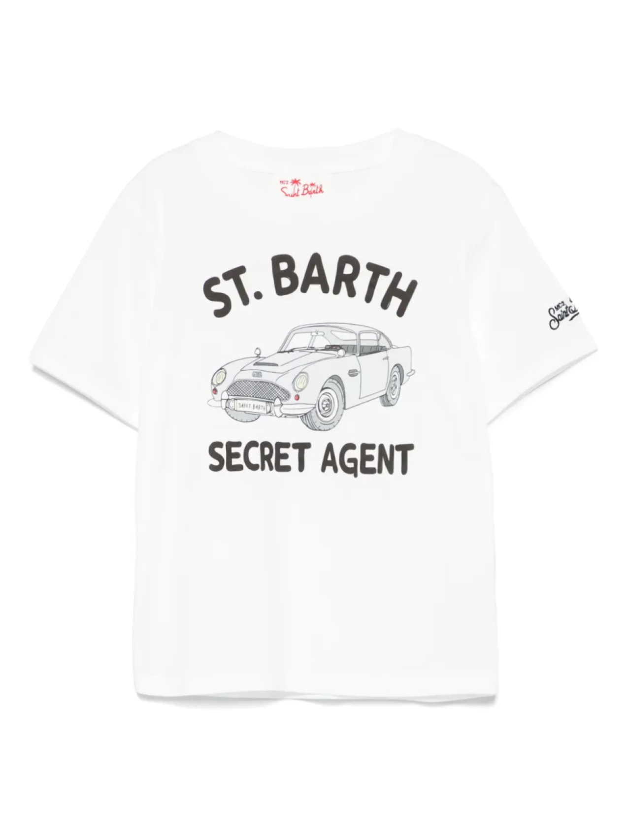 

Футболка MC2 Saint Barth Kids Barth Secret, белый