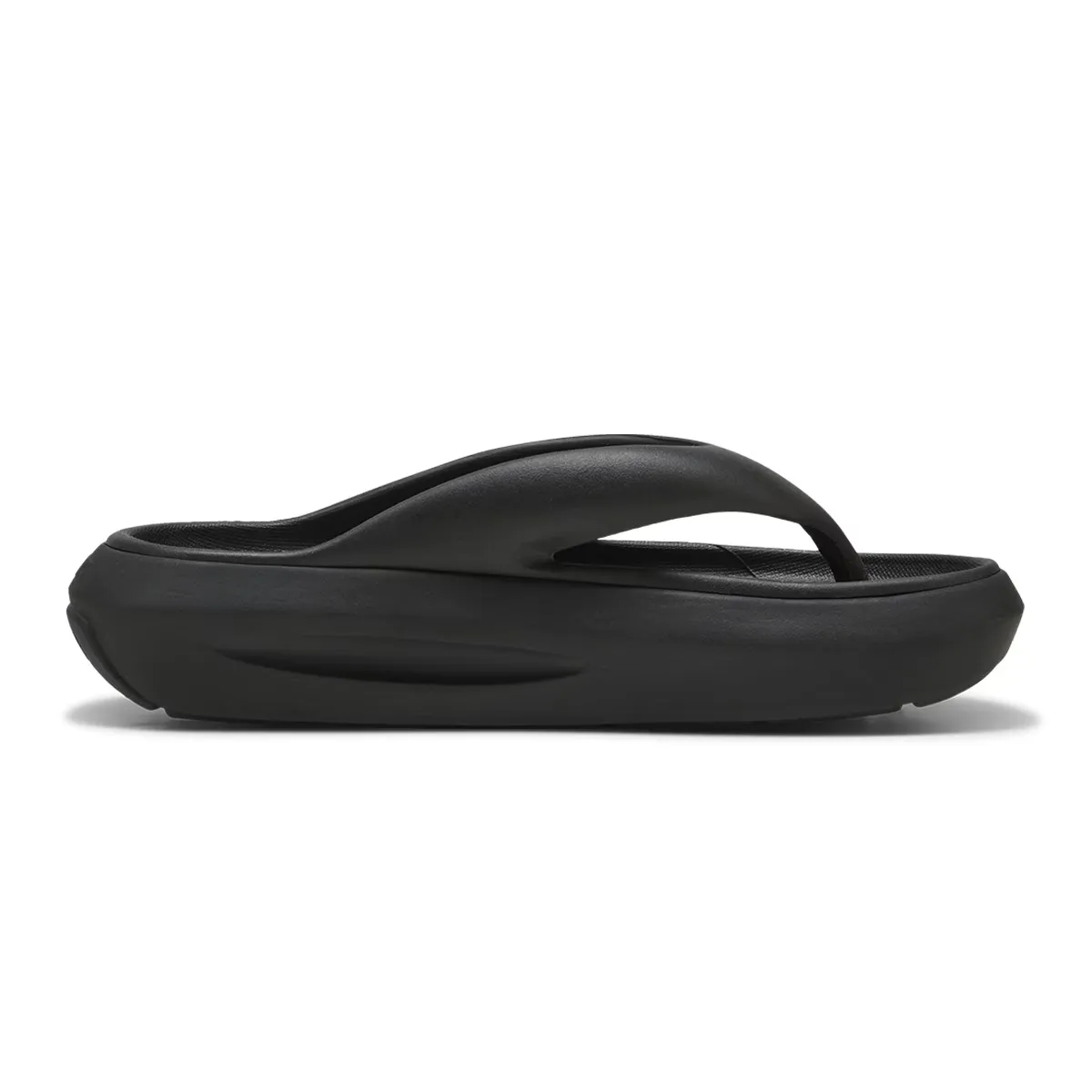 Женские шлепанцы Puma Flatter, чёрный