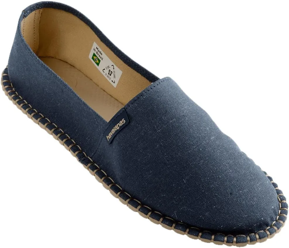 Эспадрильи унисекс Havaianas Eco Ii на полу, темно-синий