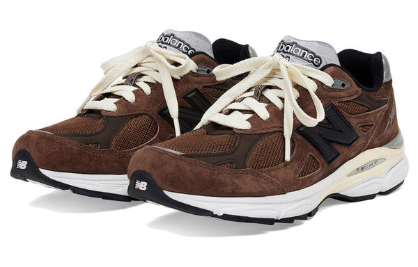 Кроссовки x jjjjound 990v3 сделано в сша New Balance, коричневый — фото 2