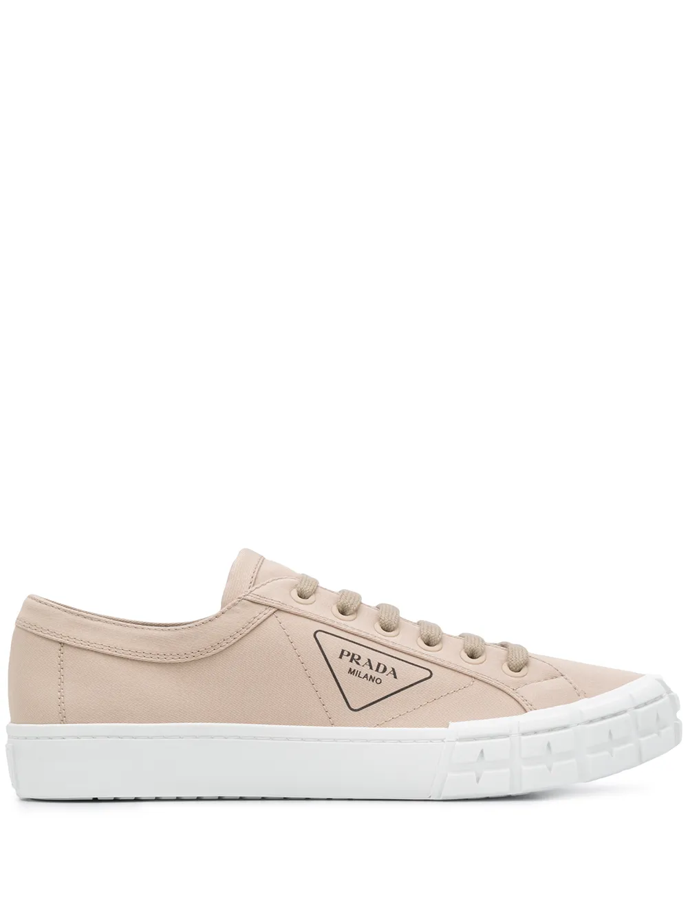 

Кеды Wheel Vulcanizzato Prada, нейтральный
