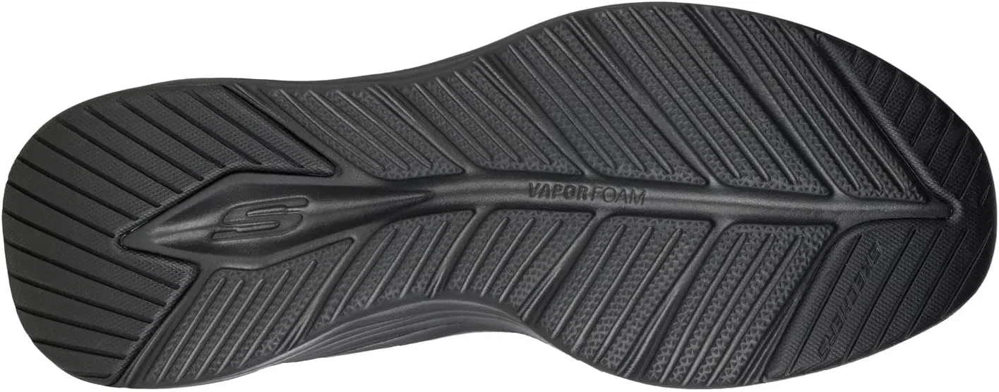 Мужские кроссовки Skechers 232619w, Black Mesh Duraleather Trim — фото 2