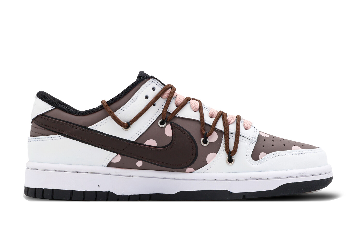 

Кроссовки Nike Dunk Skateboarding Shoes Women's Low-top White, цвет Tan