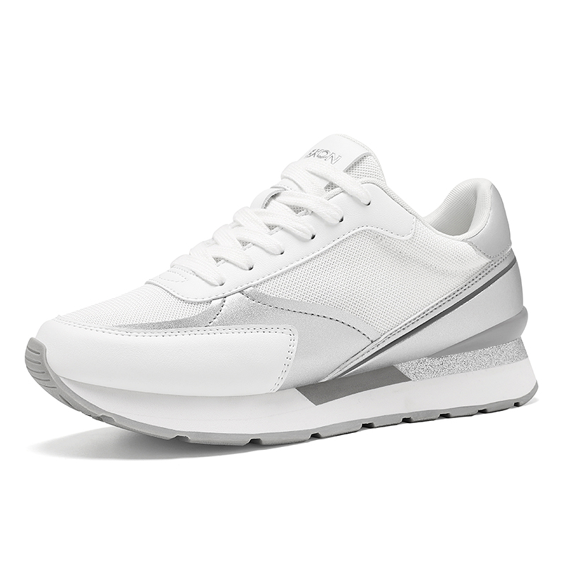 

Кроссовки LEXON Lifestyle Shoes Unisex Low-top White/Silver, белый