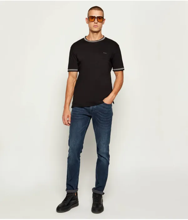 Футболка h-tessler 200 Slim fit Boss, черный — фото 2