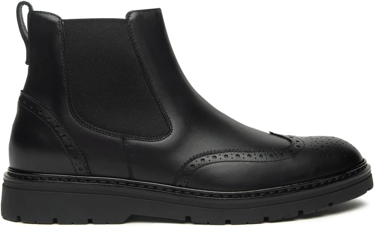 Мужские кожаные ботинки Nero Giardini I500824U, черный