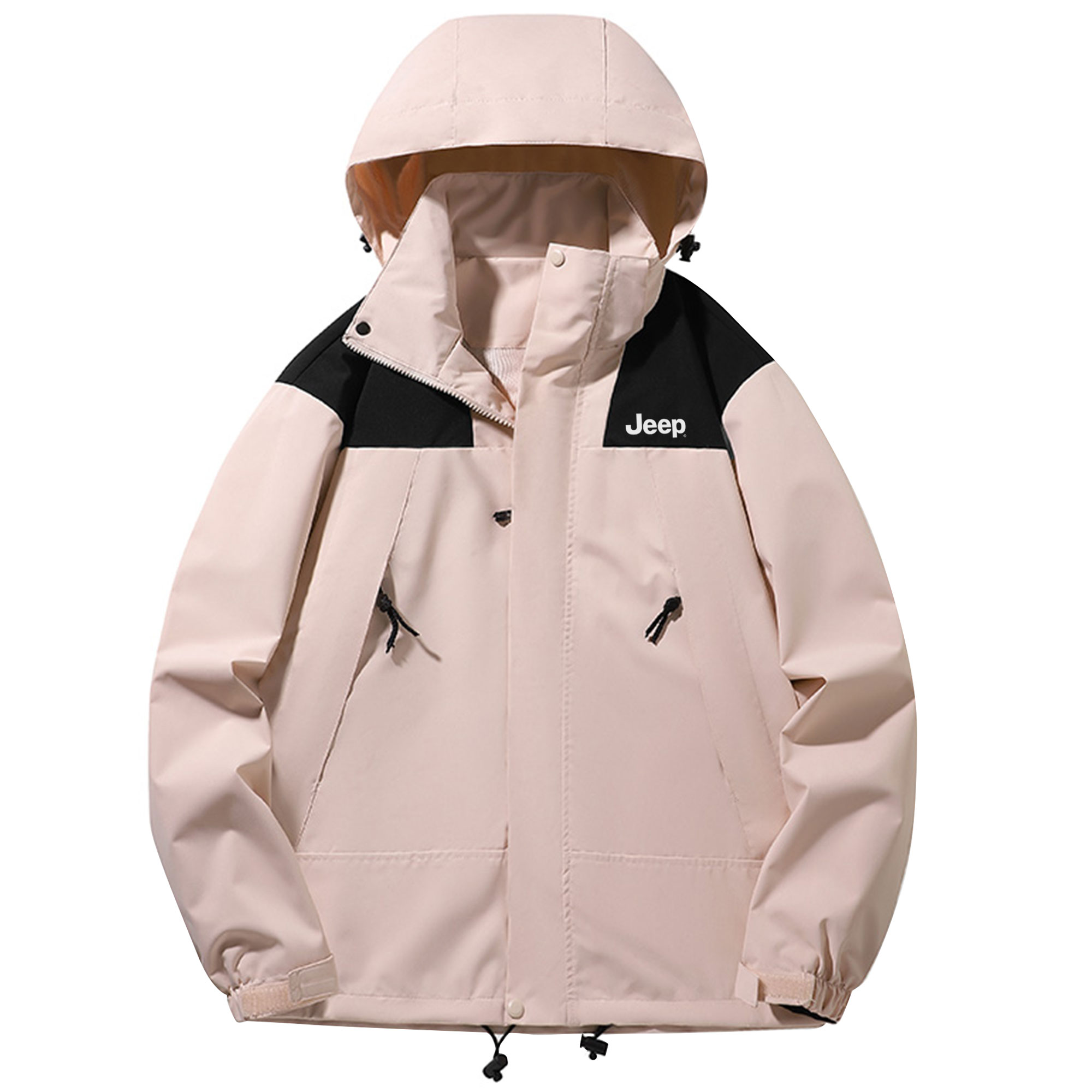 

Jeep Ветрозащитная непромокаемая дышащая утепленная куртка унисекс, Soft Pink[Unlined Jacket]