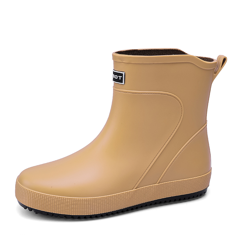 

LONGYING Мужские резиновые сапоги цвета хаки, цвет Khaki