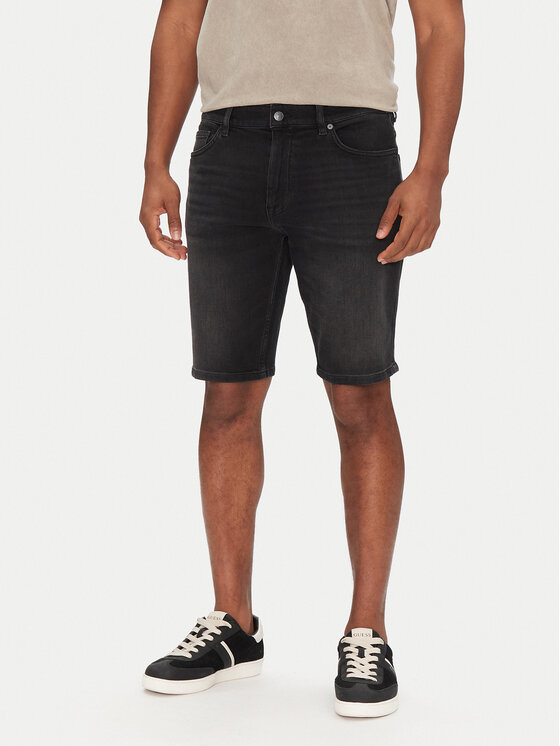 

Облегающие джинсовые шорты Delaware Shorts Bo 50540271 Boss, черный