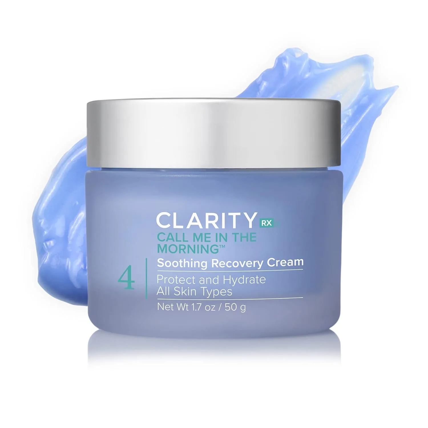 Крем для лица ClarityRx — Call Me In The Morning успокаивающий восстанавливающий , натуральный растительный, 48.2 г